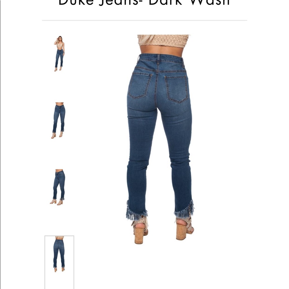 Buddy Love denim frayed jeans - Picture 3 of 5